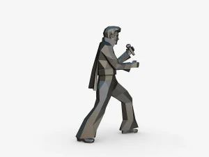 Elvis 3D Baskı Modeli