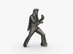 Elvis 3D Baskı Modeli