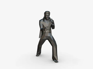 Elvis 3D Baskı Modeli