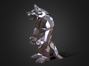 Werewolf 3Dプリントモデル