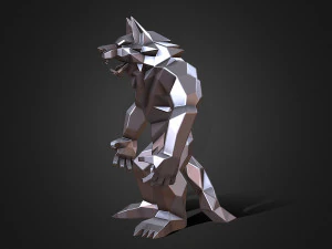 Werewolf 3D Print Model