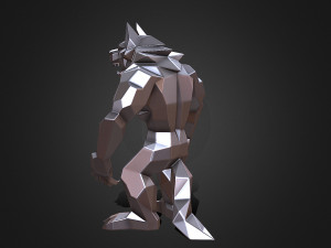 Werewolf 3Dプリントモデル