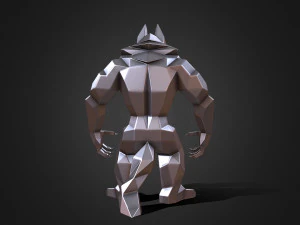 Werewolf 3D Print Model