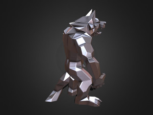 Werewolf 3Dプリントモデル