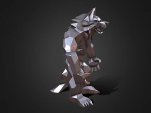 Werewolf 3D Print Model