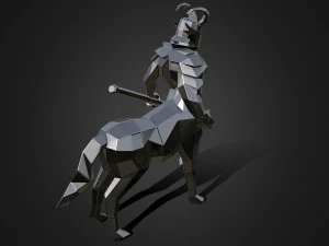 켄타우루스 3D 프린트 모델