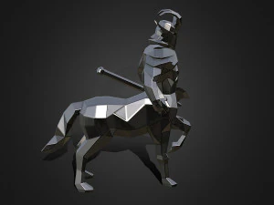 켄타우루스 3D 프린트 모델