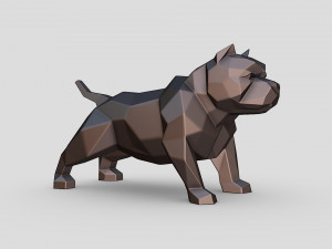 American Bully Modelo de impresión 3D