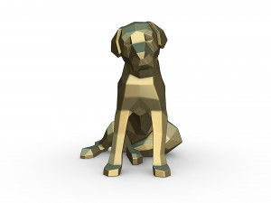 Labrador Modelo de impresión 3D