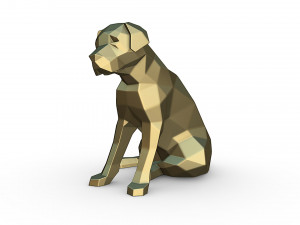 Labrador Modelo de impresión 3D