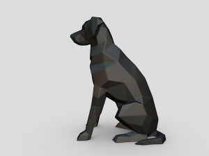 Border collie labrador mix 3D Print Model