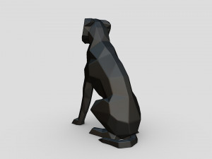 Border collie labrador mix 3D Print Model