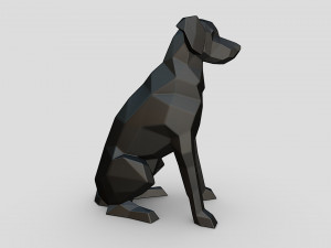 Border collie labrador mix 3D Print Model