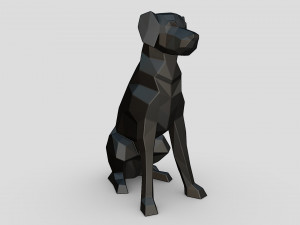 Border collie labrador mix 3D Print Model