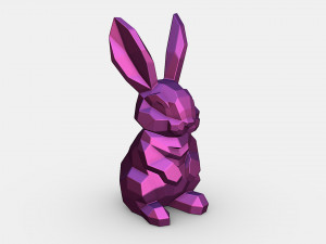 Bunny 3D Print Model