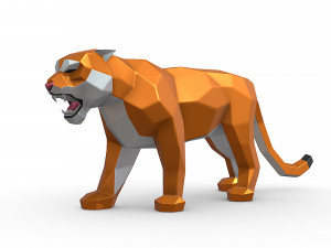 Tiger Modèles 3D en vedette