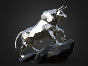 Bull Modelo de Impressão 3D