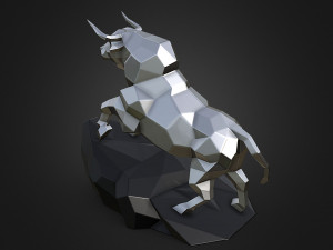 Bull 3D Принт Модель