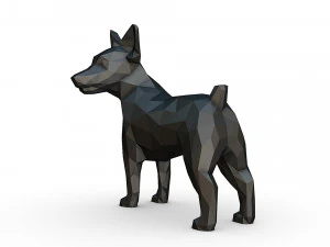 Jack russell terrier 3D Print Model