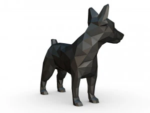 Jack russell terrier 3D Print Model