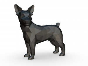 Jack russell terrier Model do druku 3D