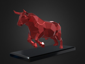 Bull Modelo de impresión 3D