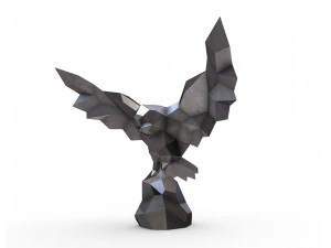 Coruja nevada Modelo de Impressão 3D