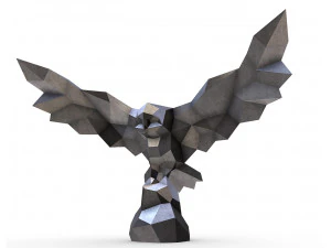 Coruja nevada Modelo de Impressão 3D