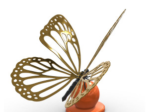 Butterfly 3D-Druckmodell