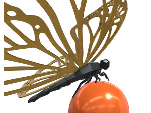 Butterfly 3D-Druckmodell