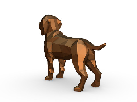 Maltese Hunting Dog Modelo de impresión 3D