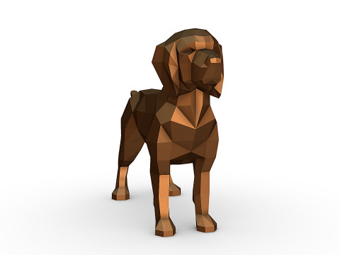 Maltese Hunting Dog Modelo de impresión 3D