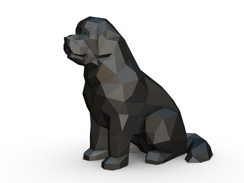 Newfoundland terre neuve dog 3D Принт Модель