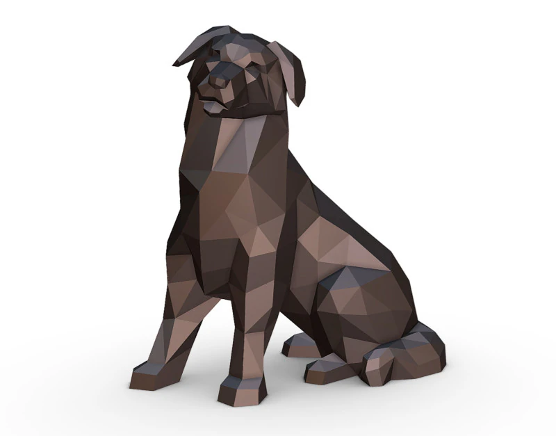 Berger australien 3D Print Model .c4d .max .obj .3ds .fbx .stl .blend