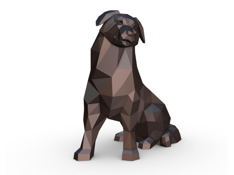 Berger australien 3D-Druckmodell