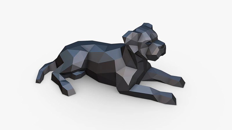 Cane Corso dog 3D print model 3D Print Model .c4d .max .obj .3ds .fbx .stl .blend 