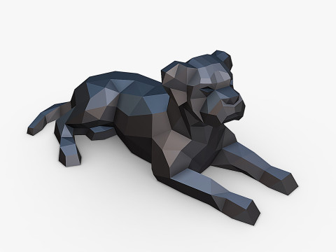 Cane Corso dog 3D print model 3D 打印模型