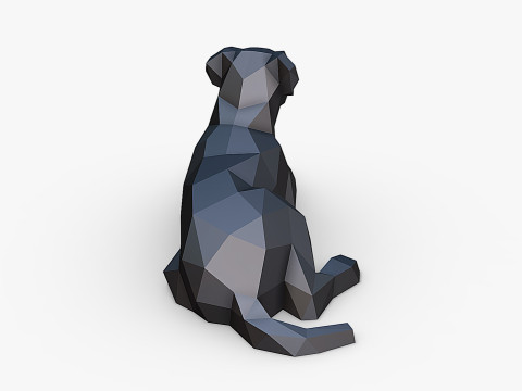 Cane Corso dog 3D print model 3D 打印模型