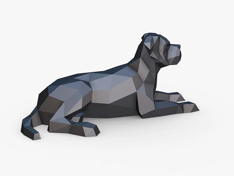 Cane Corso dog 3D print model 3D Print Model