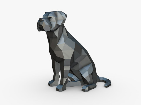 Cane Corso dog 3D print model Modelo de impresión 3D