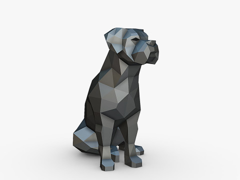 Cane Corso dog 3D print model 3D Print Model