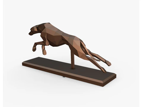 Italian Greyhound dog 3D print model 3D Print Model
