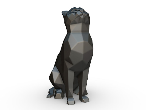 Cat figure 3D print model Modèles 3D en vedette
