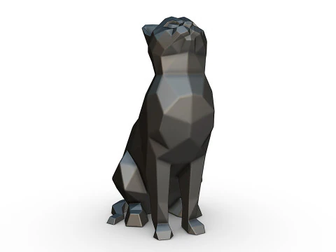 Modello di stampa 3D di figura di gatto Modello di stampa 3D