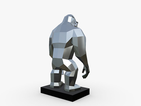 Gorilla 3D print model Model do druku 3D