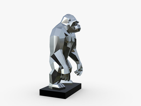 Gorilla 3D print model Model do druku 3D