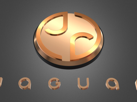 New Jaguar Logo Modelo de impresión 3D