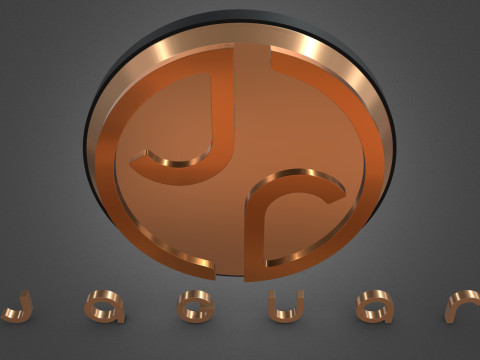 New Jaguar Logo Modelo de impresión 3D