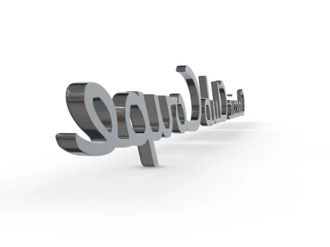 Classic Club Coupe emblem nameplate 3D Print Model