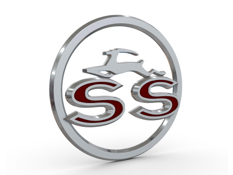 Impala logo 3D प्रिंट मॉडल